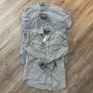 Bundle of 3 - men’s slim fit button down Banana Republic